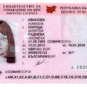 Bulgarischen Führerschein kaufen