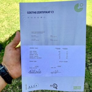 Goethe-Zertifikat Kaufen