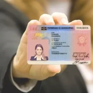 Italienischer Aufenthaltstitel registriert und biometrisch