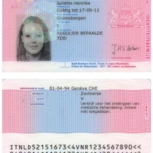 Niederländischen Aufenthaltstitel kaufen - EU Residence Permit registriert